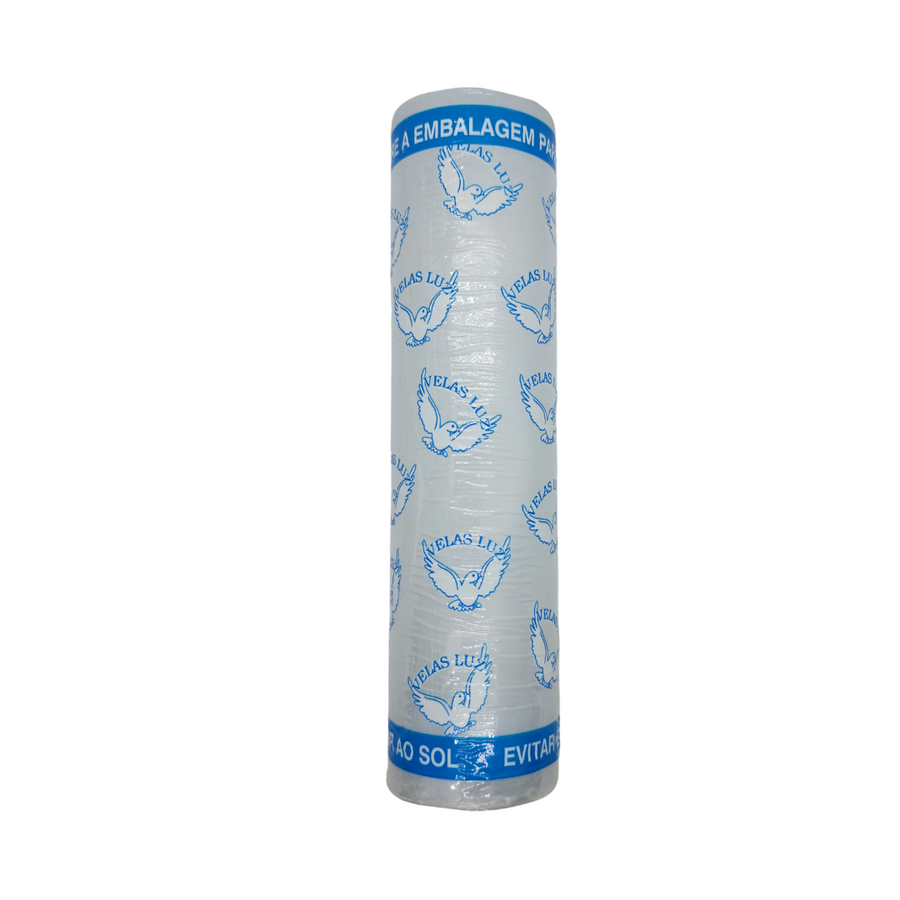 Vela 7 Dias Fina Branco 230g - Incovel