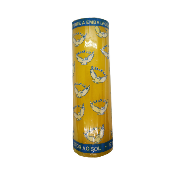 Vela 7 Dias Media Amarela 275g Incovel